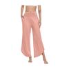 Pantalones casuales de cintura alta para mujer, holgados, irregulares y de pierna ancha, disponibles en Amazon Europa.