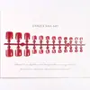 2026 Nuevo Estilo Fabricante Mayorista Opciones Multicolor 24 Piezas Ojo de Gato Color Sólido Uñas de los Pies Tiras de Manicura Portátiles