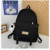 Mochila Casual y Sencilla Estilo Coreano, Bolso Escolar de Color Sólido para Estudiantes de Secundaria, Personalizado, Fresco y Moderno, Bolso para Laptop Color Macarrón