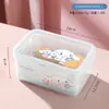 Caja Sanrio para Conservar Alimentos Sellada Plástico Grado Alimenticio Almacenamiento Refrigerador Fruta Bento Lonchera Calentamiento por Microondas