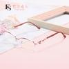 Nuevas Gafas de Lectura Antiluz Azul para Mujer Venta al por Mayor de Moda para Mujer Negocios Medio Marco Gafas de Lectura Venta Directa