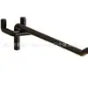 Armazenamento de Garagem Cabide de Armazenamento Montado na Parede Ferramentas de Jardim Removíveis Rack de Armazenamento de Grande Capacidade Gancho de Placa Calha