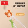 Aidoqi Children's Growth Training Chopsticks Prática Chopsticks Aprendizagem Chopsticks Treinamento de Bebê Boca de Tigre Alimentação Auxiliar Alimentos Suplementares