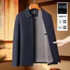 Alta calidad, amplio stock, chaqueta de solapa, abrigo de hombre, chaqueta casual para hombre, abrigo de otoño para hombre