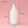 Frasco Spray Desinfetante com Álcool Tônico PET Transparente Borrifador Fino Pequeno 60-200ml Borrifador Plástico de Pressão
