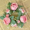 Nova guirlanda de velas de simulação com botão guirlanda de 20cm decoração de mesa de jantar casamento feriado Natal vendas diretas de fábrica
