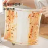 Pano de algodão repelente a óleo arco-íris, pano de prato absorvente de algodão espesso, antiaderente a óleo, pano de prato de cozinha sem fiapos