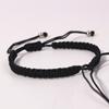Pulsera de Hilo Rojo con Nudo Vajra de Estilo Chino, Nudo Plano, Semiacabada, Adecuada para Ensartar Oro, Materiales DIY para Pulsera de Hilo Trenzado Hecha a Mano