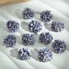 E 4cm Cabeças de Flores Artificiais de Hortênsia DIY Roupas Chinelos Parede de Flores Acessórios de Grampo de Cabelo Chapéu de Formatura Lote de Flores Decorativas