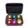 Bolsa de armazenamento para yo-yo multifuncional de 1-12 furos, bolsa para bola de amortecimento, caixa de armazenamento de EVA, caixa de coleção portátil