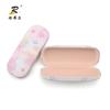 Nueva caja de hierro para gafas de miopía pintada de fábrica, caja de almacenamiento con forma de corazón de dibujos animados, linda caja de hierro para almacenamiento