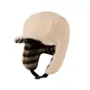 Gorro de Forro Polar para Exteriores de Otoño e Invierno Suéter Cálido Protección para Orejas Engrosada Resistente al Frío Forro Polar Polar Gorro a Prueba de Viento para Deportes de Esquí Ciclismo