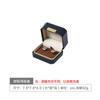 Caja de Anillo Metálica Octogonal para Etiqueta Estilo Simple Caja de Embalaje para Joyería Cuero PU con Textura Almacenamiento Exquisito para Collar Aretes Venta al por Mayor