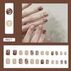 Temperamento suave, dulce, principios de otoño, lindos, niños, divertidos, nuevos, desgaste, uñas, rebanadas de uñas, lote mixto