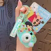 Llavero de Cámara de Proyección Original Lindo Shin Chan Colgante para Bolso de Pareja Dibujo Animado Colgante Regalo