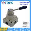 Válvula manual de aire del cilindro del interruptor neumático Tongda 4HV210-08, control de inversión 4HV310-10