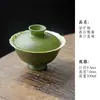 Juego de té de cerámica pintado a mano con esmalte de roca y motivos de margaritas, que incluye tazas de té, gaiwanes, teteras, tazas de café, vasos de agua, agarraderas y posavasos
