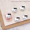 Acessórios de Arte de Unha Desenho Animado Hello Kitty Transfronteiriços, Brincos DIY Fofos de Gato Kt, Capa de Celular, Unhas Vestíveis, Acessórios de Resina