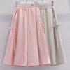 Calças de Menina Verão Estilo Western Moda Calça Saia Infantil Crianças Pequenas e Grandes Soltas Finas Anti-mosquito Verão Casual Calças de Perna Larga