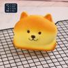 Material PU molhado macio de recuperação lenta simulação pão comida adereços amassar modelo de descompressão descompressão croissant pão torcido