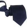 Corbata de Hombre Atada a Mano de 6 cm Corbata con Cremallera sin Nudo de 8 cm Negocios Formal de Gama Alta Fácil de Tirar Shaoxing Shengzhou