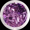 Pegamento nano burbujas lentejuelas cruzadas uñas finas arte de uñas polvo brillante fiesta día festivo maquillaje de ojos polvo brillante polvo de brillo polvo de brillo