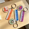Souvenir de acrílico TikTok "¿Dónde estoy?" Te extraño mucho" letrero de calle llavero acrílico colgante DIY