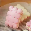 Molde de coque largo onda de renda retrô molde de pão de sanduíche de desenho animado ferramenta de panificação de confeitaria de suplemento alimentar para bebês