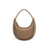 Bolso Nuevo de Media Luna Tejido de Moda Versátil para Hombro o Axila Bolso Grande de Alta Calidad para Mujer Bolso Cruzado de Mano