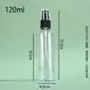 En stock para venta al por mayor 10ml 20ml Botellas de spray transparentes de PET, botellas dispensadoras de plástico, botellas de plástico vacías, botellas de spray pequeñas