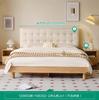 Cama de Cuero Estilo Tronco Minimalista Moderno 2025 Nueva Cama de Almacenamiento para Dormitorio 1.8m Cama Doble con Cubierta Suave