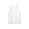 Camiseta de verano 2024 con lavado de arena y copos de nieve de la marca de moda estadounidense Beijie para hombre, chaleco sin mangas antiguo.