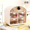 Caja de Almacenamiento de Escritorio Tipo Cajón, Organizador de Papelería para Escritorio de Oficina y Dormitorio, Estante de Almacenamiento de Gran Capacidad para Estudiantes