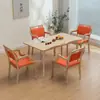 Mesas y Sillas Amigables para Personas Mayores, Mesas Amigables para Personas Mayores, Mesas y Sillas de Comedor para Personas Mayores, Juegos de Mesa y Sillas de Comedor de Madera Maciza para Residencias