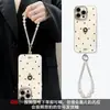 Muñeca Camelia de Lunares Adecuada para Funda de Teléfono Móvil Apple 17Pro Pulsera Iphone15 16 Lujo Accesible Sentido de Gama Alta 14