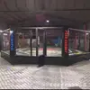 Hexágono de Entrenamiento para Competición de Lucha Libre Jaula Hexagonal Sitio de Lucha Integral Partición Arena de Desafío de Boxeo Jaula Octagonal Jaula de Lucha