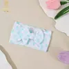 Estilo Coreano Transfronterizo Nueva Diadema Ancha Floral Pequeña para Fontanela de Bebé Lazo para Bebé Diadema Ancha Elástica Accesorios para el Cabello Adornos
