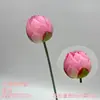 Flor de Loto Artificial Flor de Loto Estilo Chino Nuevo Flor Falsa de Loto Adorno de Escritorio para el Hogar de Alta Calidad Accesorio para Disparos Ramo Flor para Paisajismo