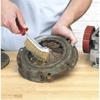 Juego de 3 piezas de cepillo de alambre metálico para raspar, juego de cepillos de alambre de acero al carbono y acero inoxidable, adecuado para limpieza de automóviles y placas soldadas