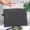 Bolsa para Arquivo A5 Jerry com Zíper Duplo para Estudante em Lona Oxford Espessada Bolsa para Notas Fiscais Multifuncional Logo Impresso