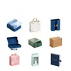 Caixa de presente personalizada, caixa de bolsa personalizada, caixa com tampa flip para presente de joias, caixa de papelão branco, caixa de presente para lembrança, caixa colorida personalizada