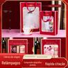 Bolsas personalizadas, sacolas de papel personalizadas, sacolas de papelão branco personalizadas, sacolas de papel para compras de roupas em pequenos lotes