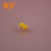 SLZ5.5 perlas de plástico amarillo suave perlas de material suave canicas suaves tecnología producción pequeña