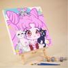 Venta al por mayor del fabricante Tasa de cobertura alta Pigmento Niños DIY Pintura al óleo digital Rellenar Colorear Dibujos animados Animación Colorear Mano