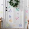 2025 Nuevo CH82071 Pegatinas de pared decorativas con diseño de flor de bikini, pegatinas transfronterizas, pegatinas de pared extraíbles para el cabello