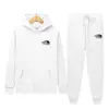 Conjunto de Dos Piezas de Sudaderas con Capucha de Manga Larga y Pantalones Deportivos Casuales para Hombre y Mujer, Transfronterizo para Primavera y Otoño, Amazon Europeo y Americano
