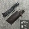 Cuchillo de hueso forjado Longquan cuchillo especial para cortar leña para carnicero cuchillo para cortar leña para exteriores cuchillo de cocina casero afilado cuchillo para cortar hueso