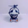 Bicicleta Eléctrica Rota de Pato Bicicleta Flash Hámster Pequeño Motocicleta Pato Amarillo Pequeño Lámpara Casco Libélula Decorativa Adornos