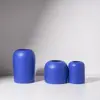 Vaso Cerâmico Longli Simples Criativo Artesanato Cerâmico para Casa Vaso Azul Klein Enfeites Decoração de Casa
