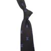 Corbata para hombre estilo coreano retro marrón boda escenario británico 8CM ropa formal profesional negocios mano azul rayas dibujos animados